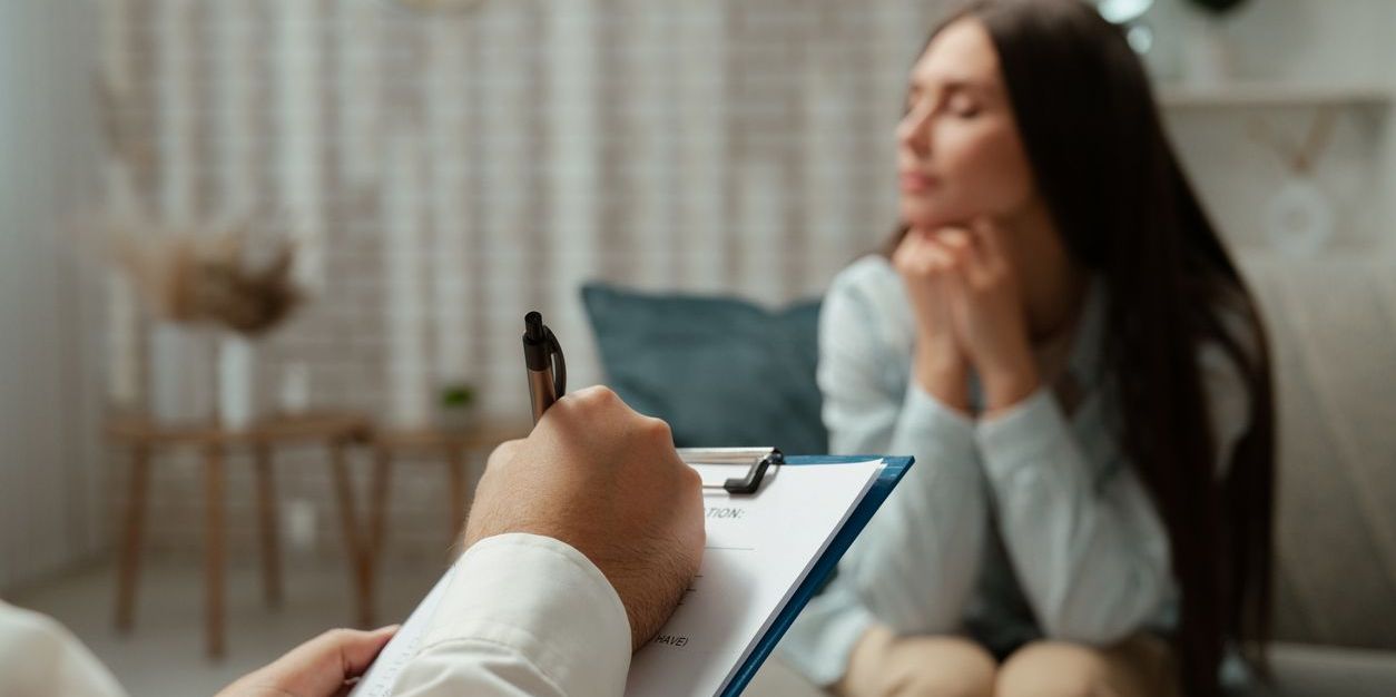 woman being prescribed medication
